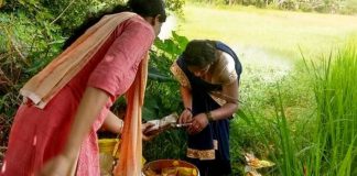 ಭೂಮಿತಾಯಿಗೆ ಸೀಮಂತದ ಅಪೂರ್ವ ಆಚರಣೆ
