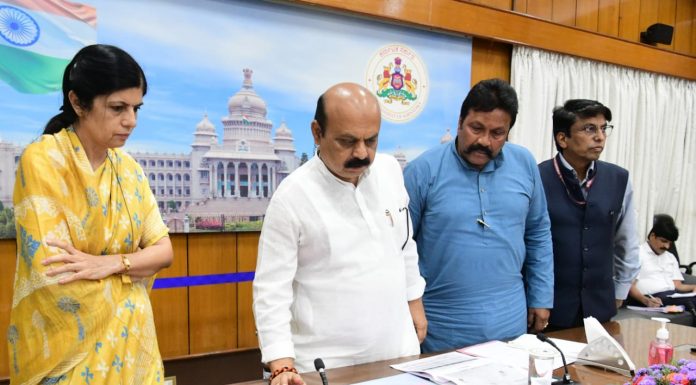 ರೈತರ ಖಾತೆಗೆ ಮುಖ್ಯಮಂತ್ರಿ ಕಿಸಾನ್ ಸಮ್ಮಾನ್ ಸಹಾಯಧನ ವರ್ಗಾವಣೆ bommai