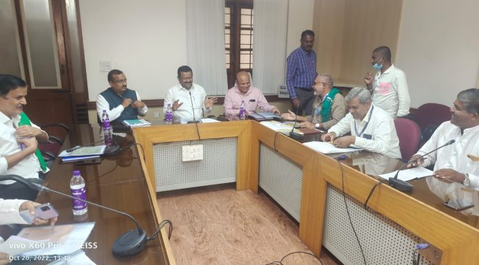 ಕಬ್ಬು ನಿಯಂತ್ರಣ ಮಂಡಳಿ ಜೊತೆ ಸಚಿವರ ಸಭೆ