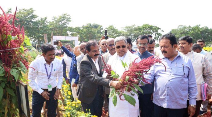 ಹಸಿರು ಕ್ರಾಂತಿ ನಿರಂತರವಾಗಿ ಆಗಬೇಕು: ಮುಖ್ಯಮಂತ್ರಿ ಸಿದ್ದರಾಮಯ್ಯ
