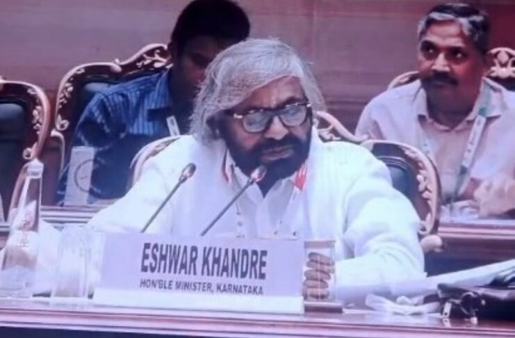 ಕೇಂದ್ರ ಹಣಕಾಸು ಆಯೋಗ; ರಾಜ್ಯದ ಪಾಲಿನ ಬಾಕಿ ಹಣ ಬಿಡುಗಡೆಗೆ ಖಂಡ್ರೆ ಒತ್ತಾಯ